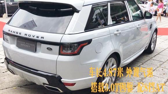 现场体验：全新路虎揽胜运动版，搭载3.0T 340马力，全系全时四驱