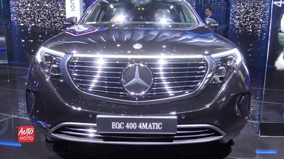 2019 奔驰EQC 400首度亮相，坐进车内瞬间，相信你忘记揽胜卡宴了
