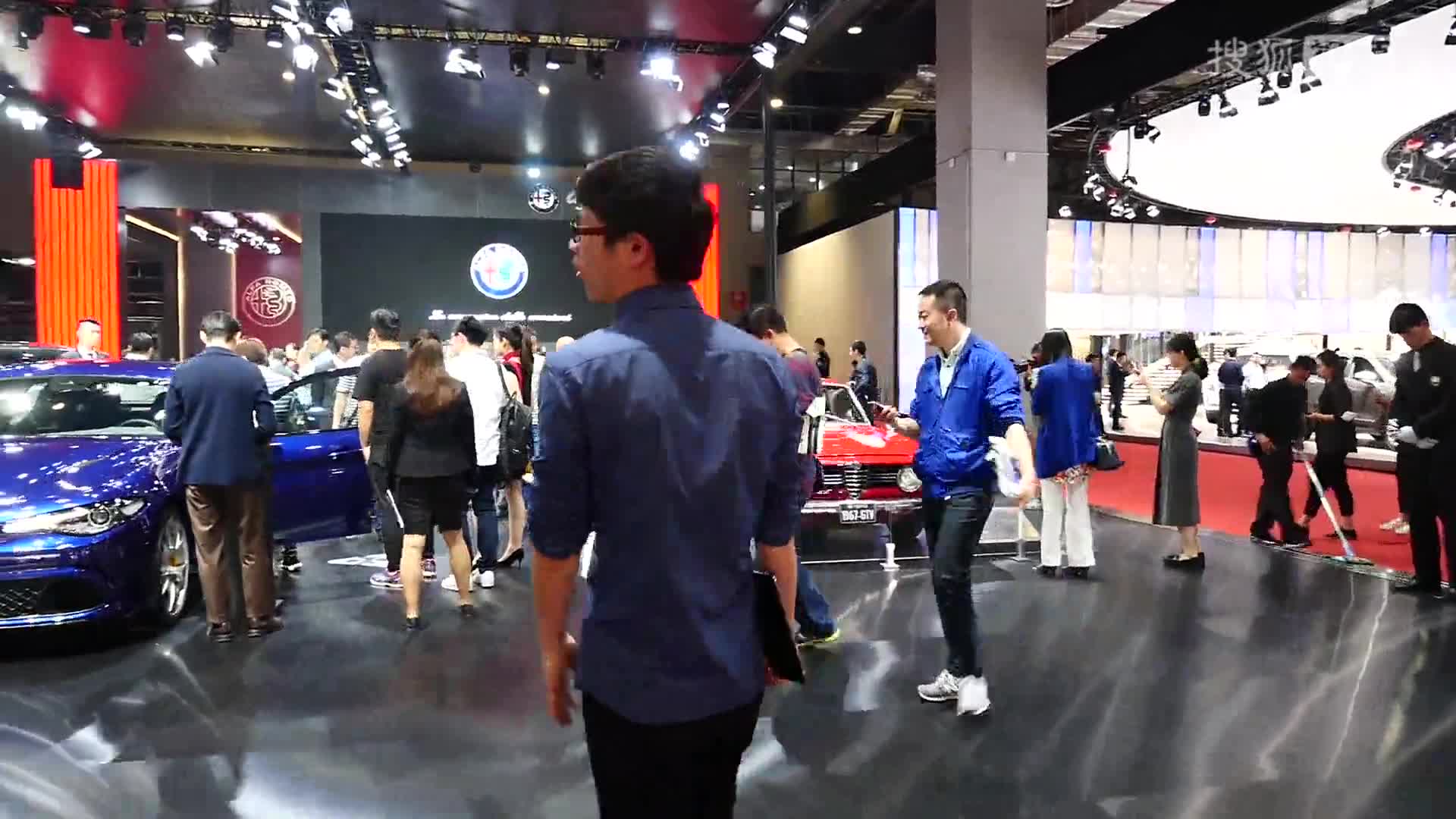 前段时间最火热的阿尔法罗密欧Giulia登陆上海车展，M3准备好了吗？
