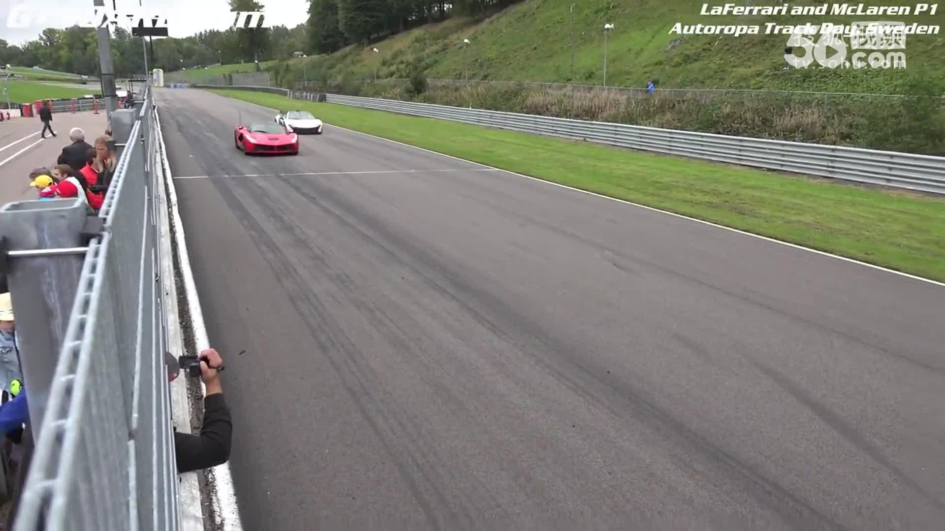 【机车联盟】法拉利LaFerrari VS迈凯轮P1的直线加速