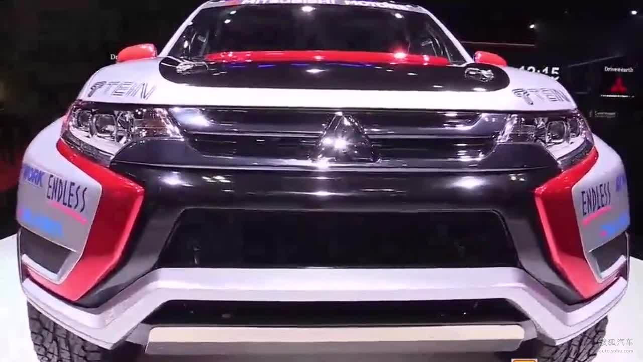 是个狠角色！爆改三菱欧蓝德越野赛车