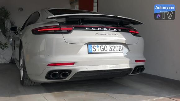 2018款保时捷帕纳梅拉Turbo实拍 点火启动一刻瞬间被俘虏