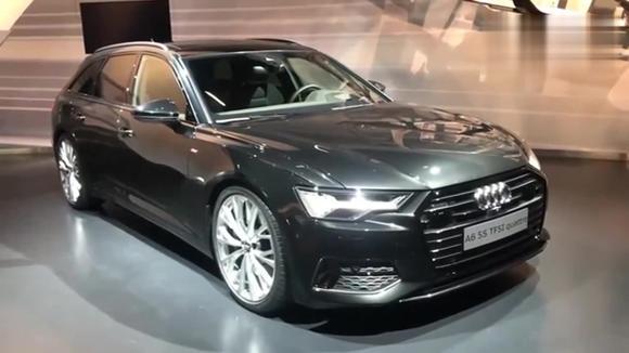 2019款奥迪A6 Avant车展实拍，打开车门看到内饰瞬间心动了