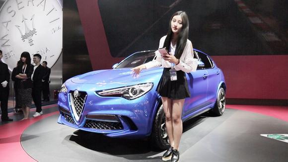 2018北京车展现场报道 阿尔法罗密欧 Stelvio QV
