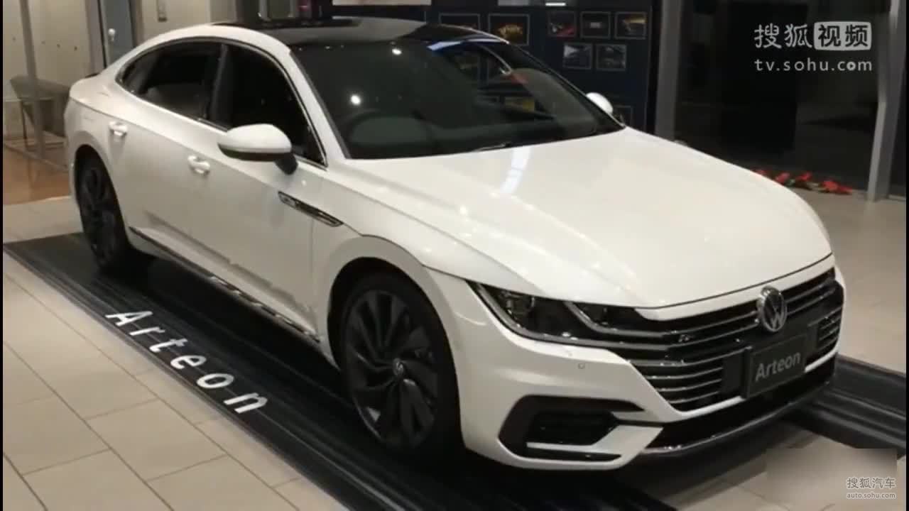 颜值当道，白色大众Arteon实拍欣赏