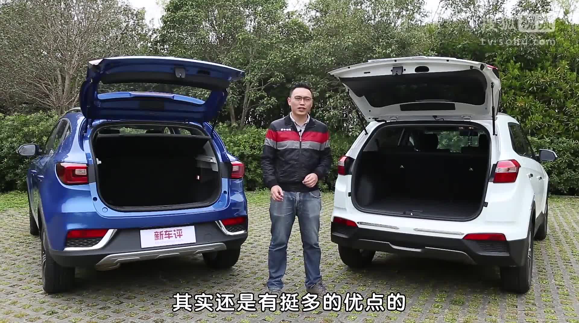 名爵ZS对比现代iX25，年轻人第一辆小型SUV选择？