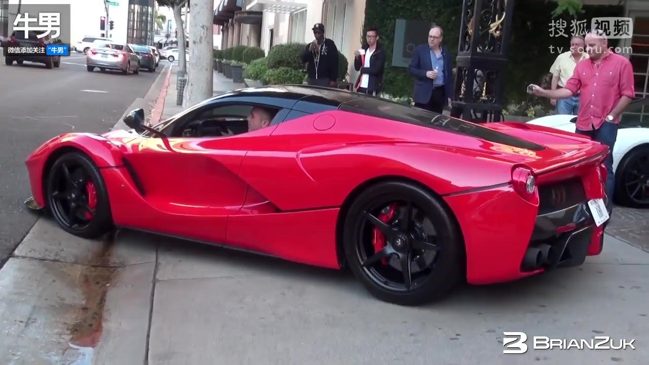 近距品鉴红色超跑法拉利LaFerrari