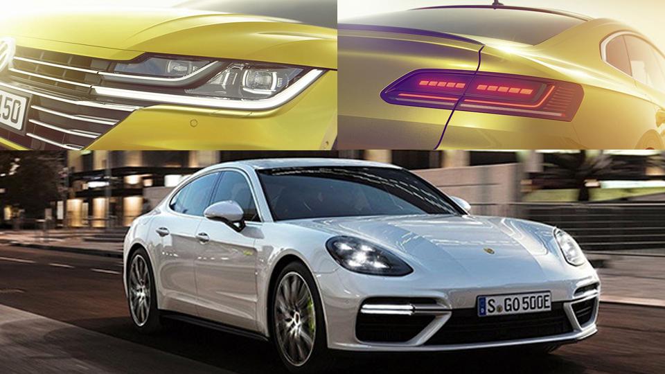 大众Arteon预告图发布，保时捷Panamera混动版官图「七车资讯」0225