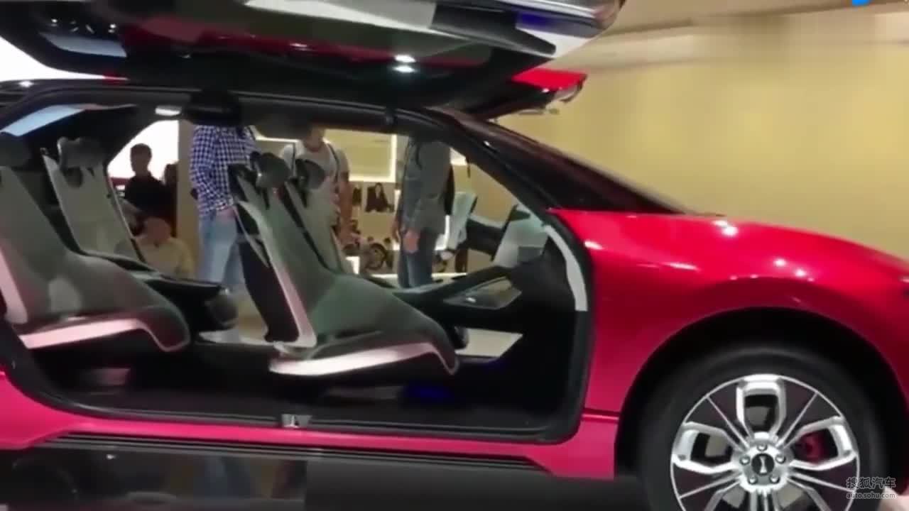 新能源概念车！车展实拍WEY XEV外观！