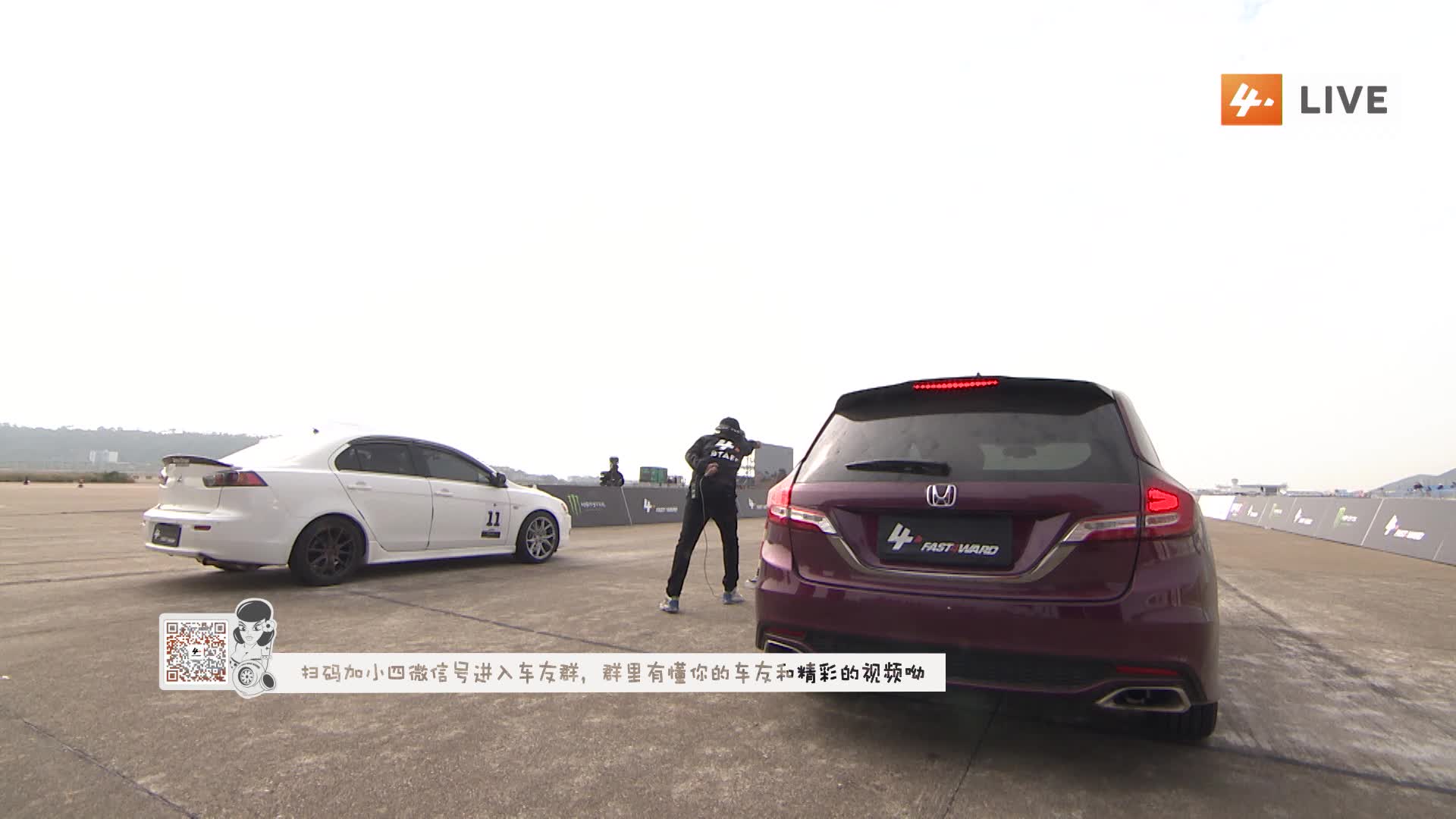 FAST4WARD 2018年珠海揭幕站 本田杰德VS三菱翼神1.8mt