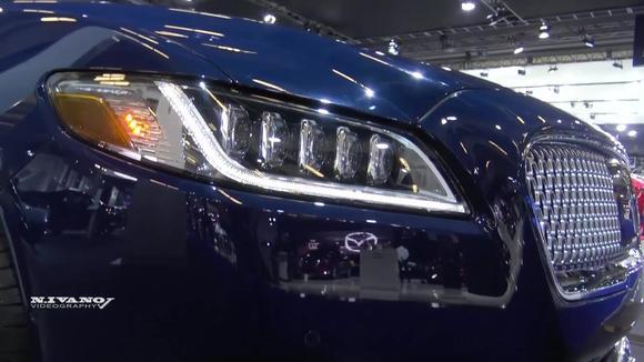 18款“林肯 大陆”震撼登场，LED大灯亮起后，霸气才刚刚开始！