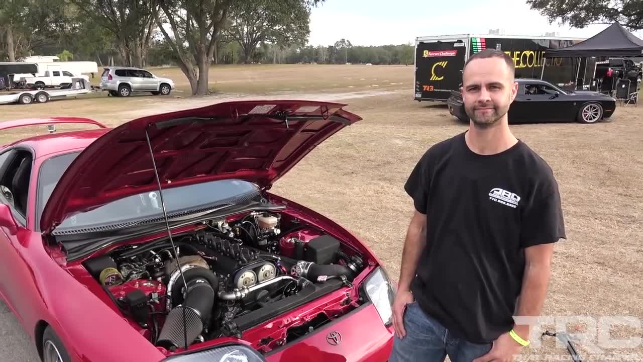 1500匹！爆强版丰田Supra直线赛车登场