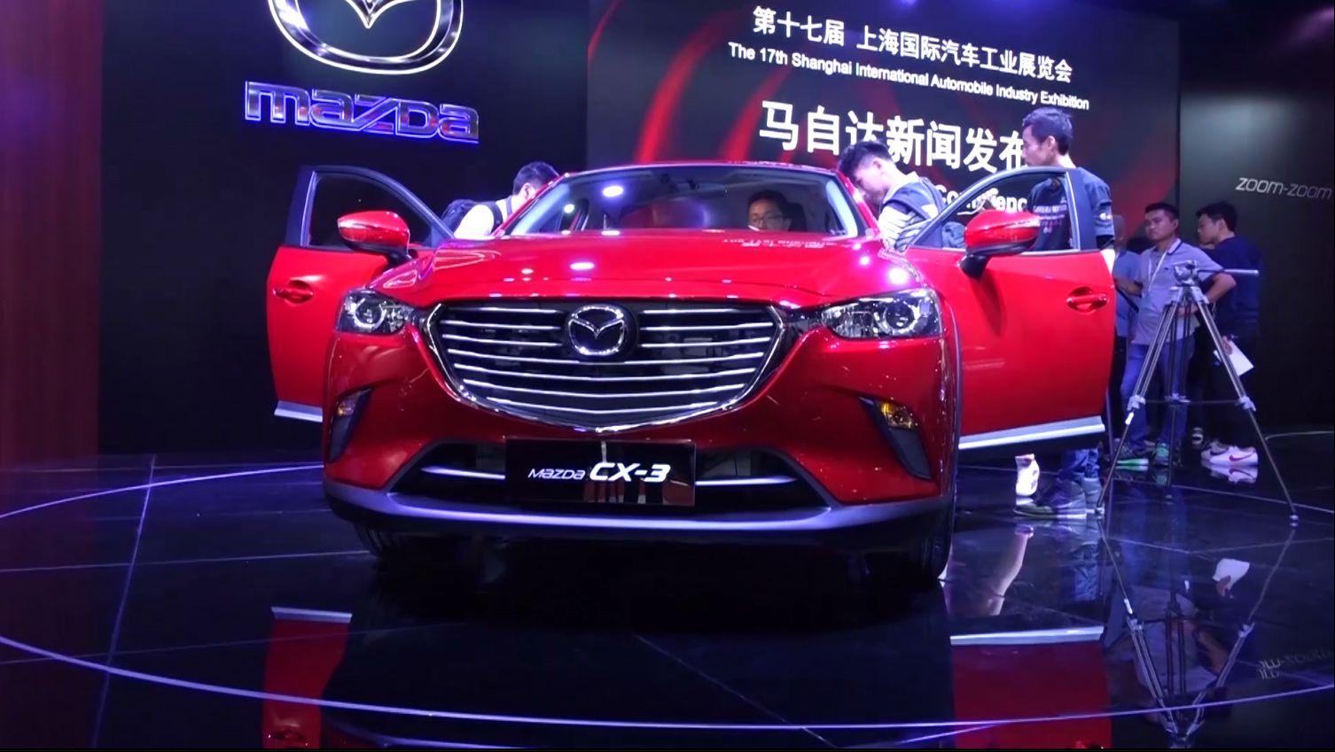 超级试驾直击2017上海车展：等的黄花菜都凉了 体验马自达CX-3