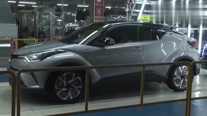 车二代！工艺很严谨 丰田C-HR生产线制造展示