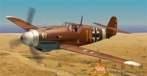 二战德国空军梅赛施密特-109战斗机