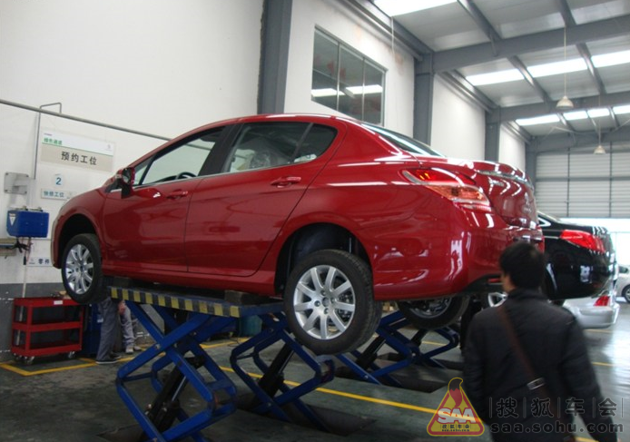 真是车主送验车经过,分享求交流! - 标致308车