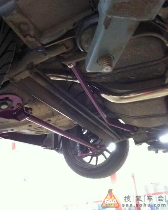 看着大家改车,我的手也痒痒,改自己的黑色雨燕