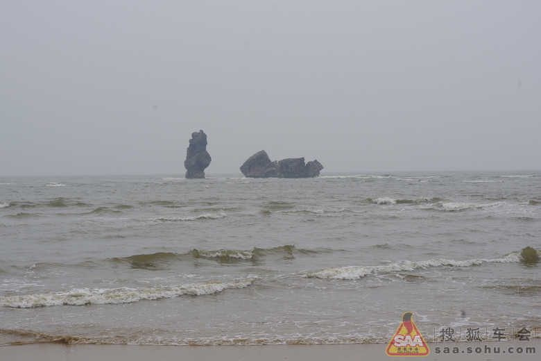 北京自由人联合新君威车友会辽宁绥中止锚湾海