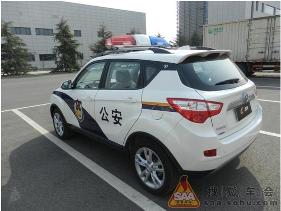 北京偶遇长安CS35警车版!没图我说个渣渣!