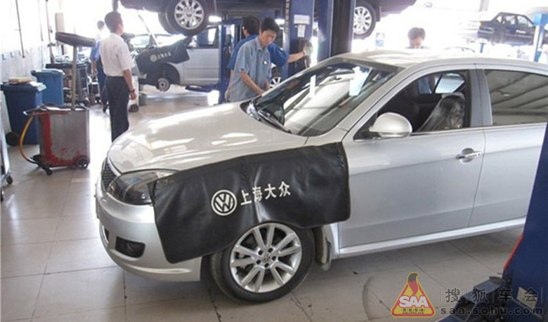 小狼<em>拉完</em>高速后去做保养 - 朗逸车友会