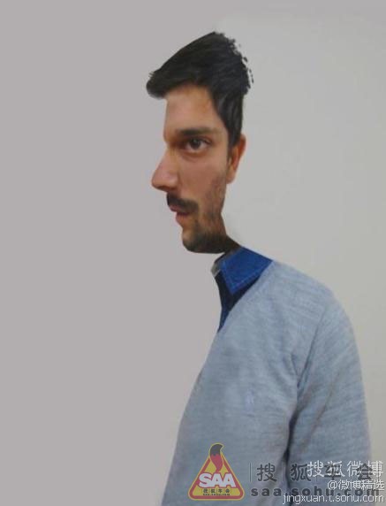 这个是怎么回事?你第一眼看到的是正面还是侧