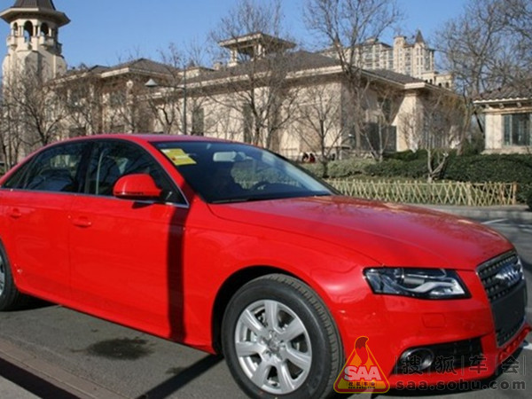 红色奥迪A4L提车,从A6到A4 - 奥迪A4车友会