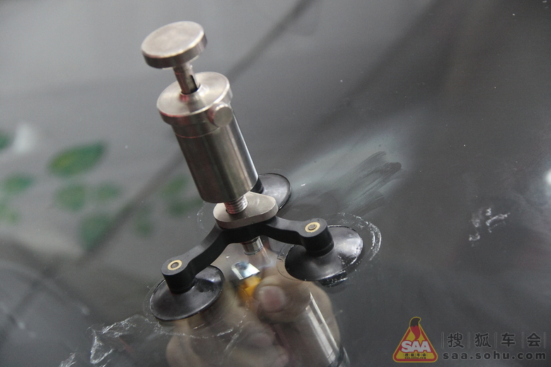 参加搜狐组织的凹陷修复+前风挡玻璃修复双重