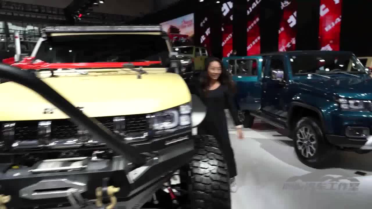 广州车展BEIJING“硬汉”越野家族集合了！