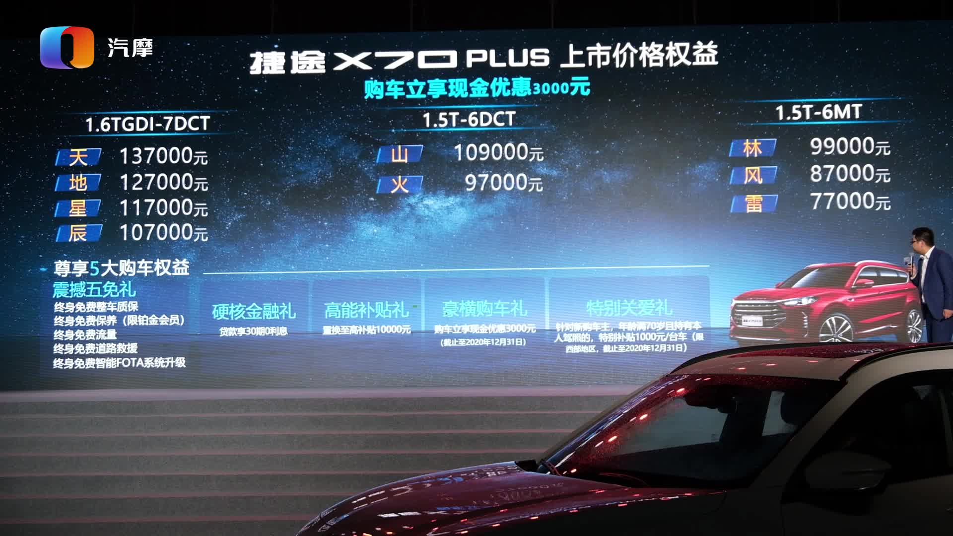 强者座驾高能驾临 捷途X70 PLUS西区上市