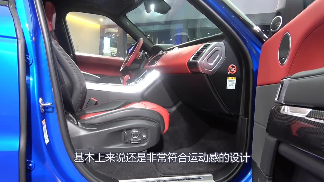 200万双色揽胜运动版有点强，5.0T V8缸马力575匹，比X7霸气