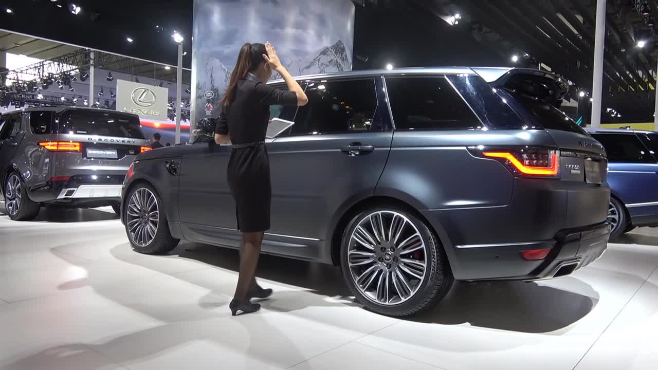 一睹芳颜！揽胜运动版 3.0T V6缸，这颜色堪称“最美路虎”