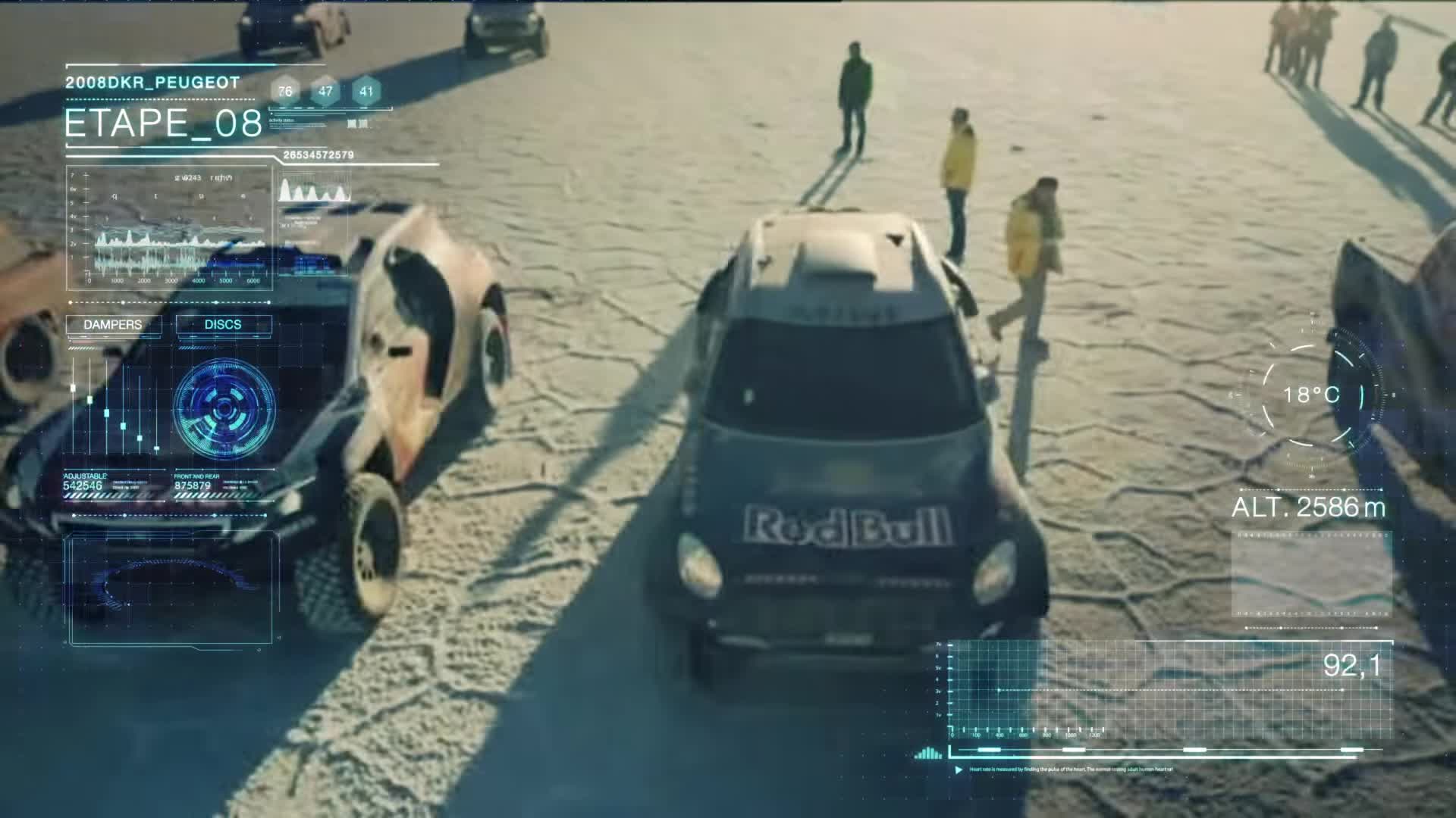 标致 专业底盘调教 标致2008 DKR 1分钟的感觉#8
