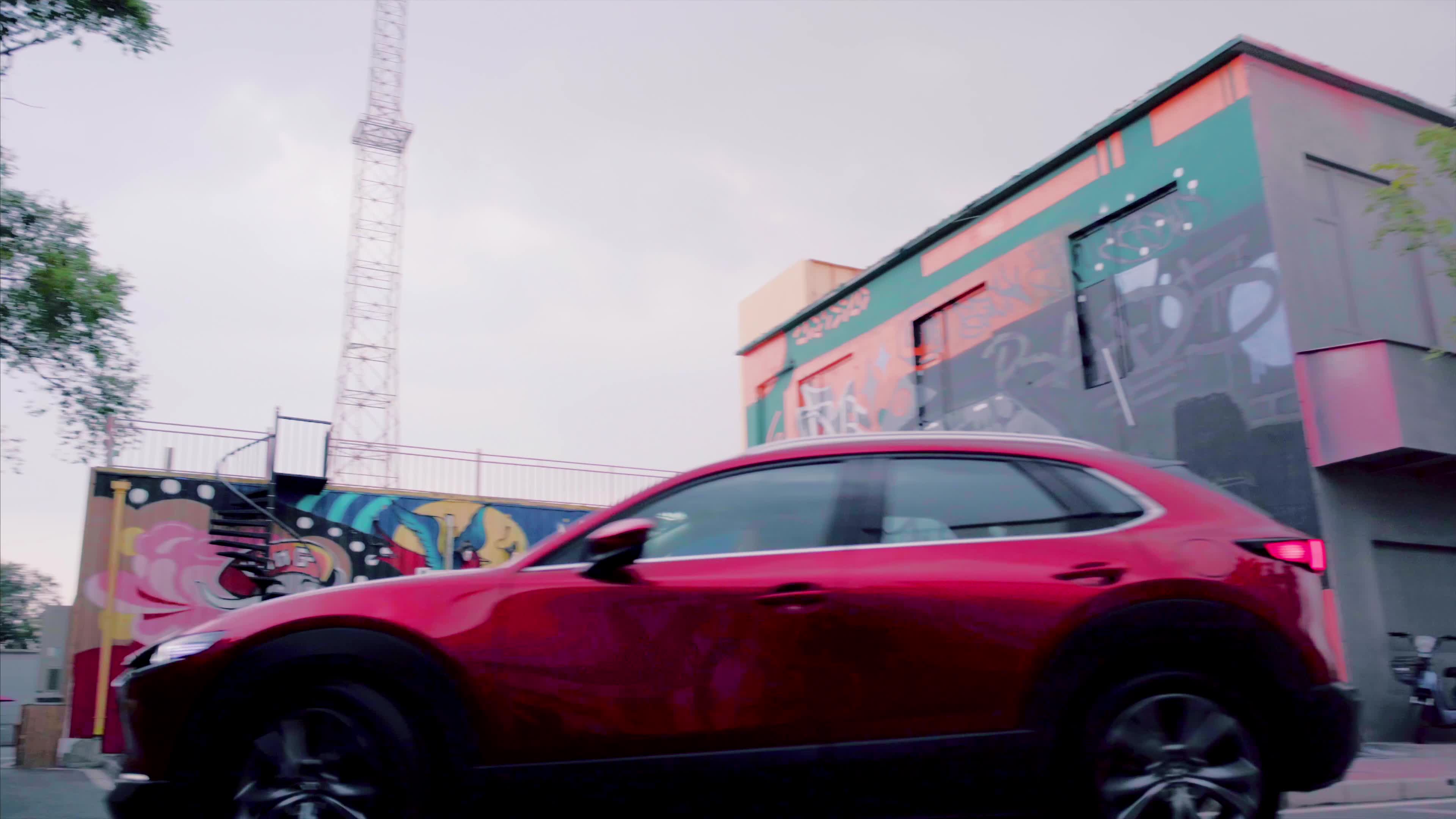 长安马自达CX-30#小红椒#，GVC PLUS加持，这波「稳」赢