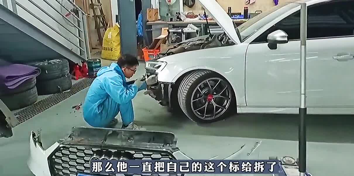 翻新-175  奥迪S3降级为A3，你见过没？全车漆翻新改色