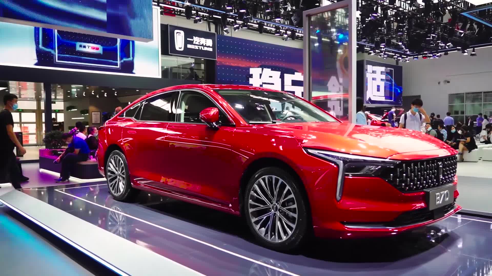 两分钟快速领略2020亮相的重磅车型，红旗E-HS9倍儿受欢迎