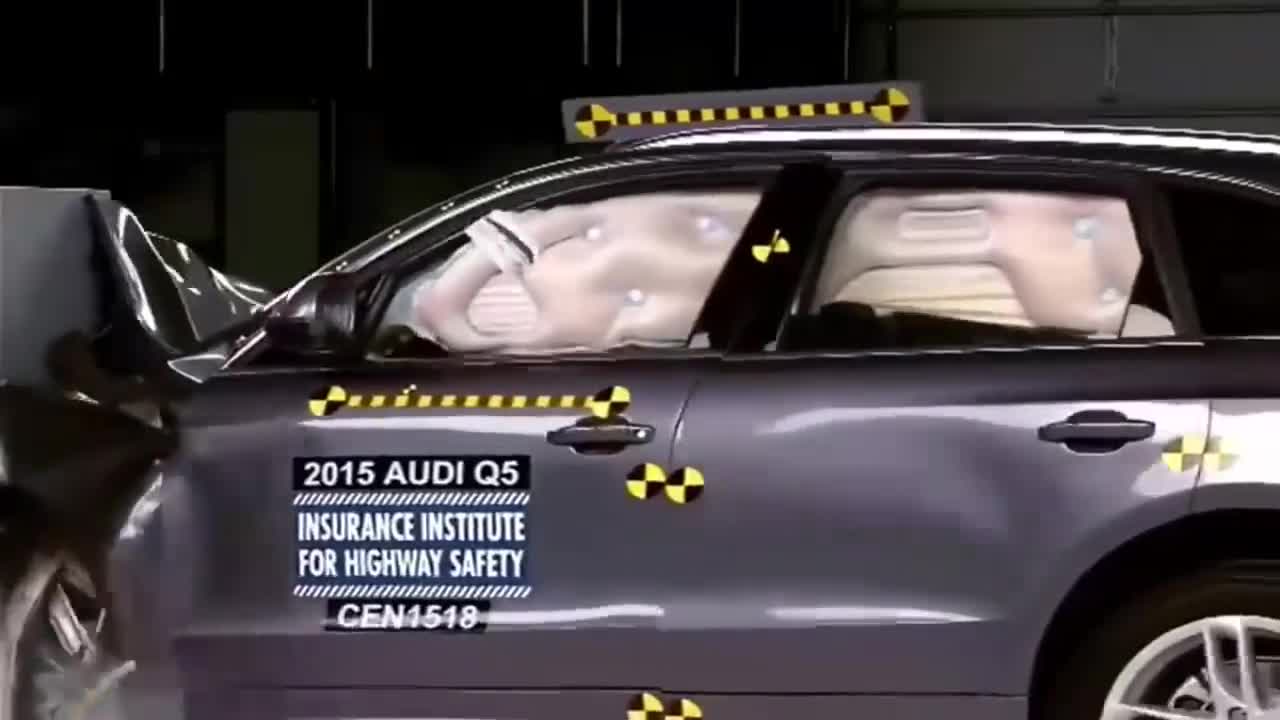 奥迪Q5和长城VV7碰撞测试，谁更安全，你选谁？