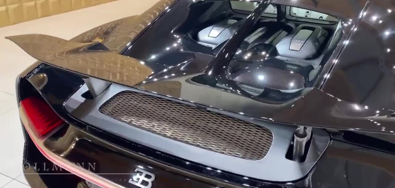 7000万的2021款布加迪Chiron，近距离感受下，什么叫做奢侈！