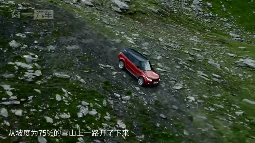 路虎挑战阿尔卑斯雪山速降，2170米玩命呢，揽胜运动版果然强！