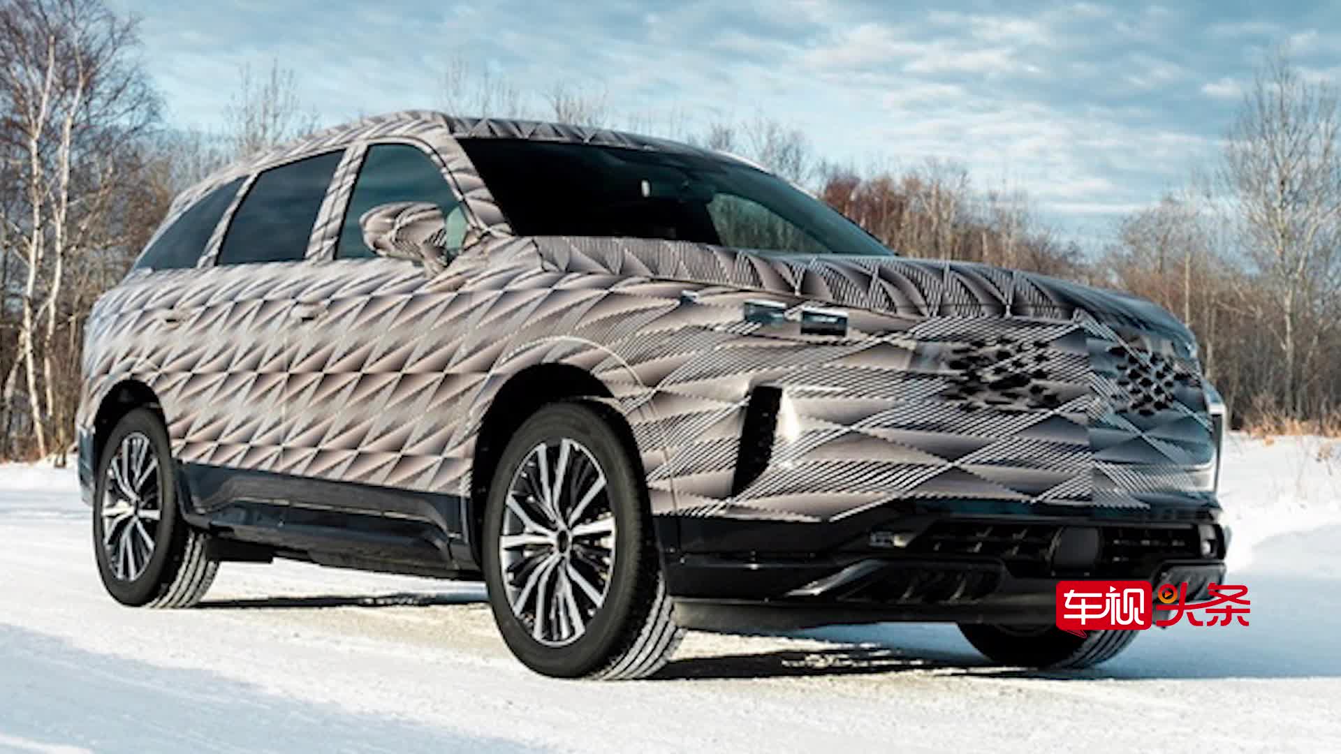 英菲尼迪全新QX60曝光，造型运动空间大/搭3.5L，三胎家庭新选择