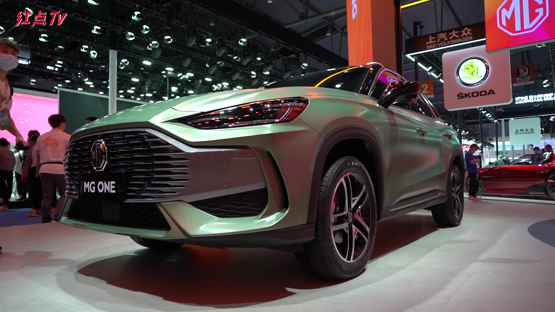 MG ONE双车首次与公众见面 潮酷车型炫酷登场
