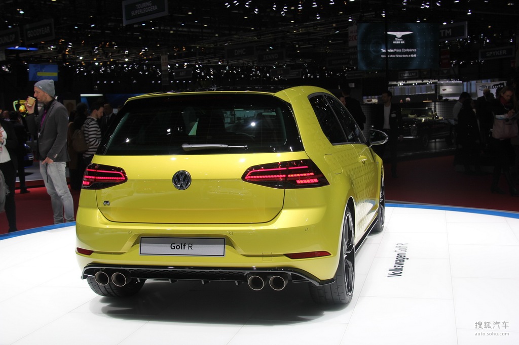 大众高尔夫r 日内瓦车展实拍
