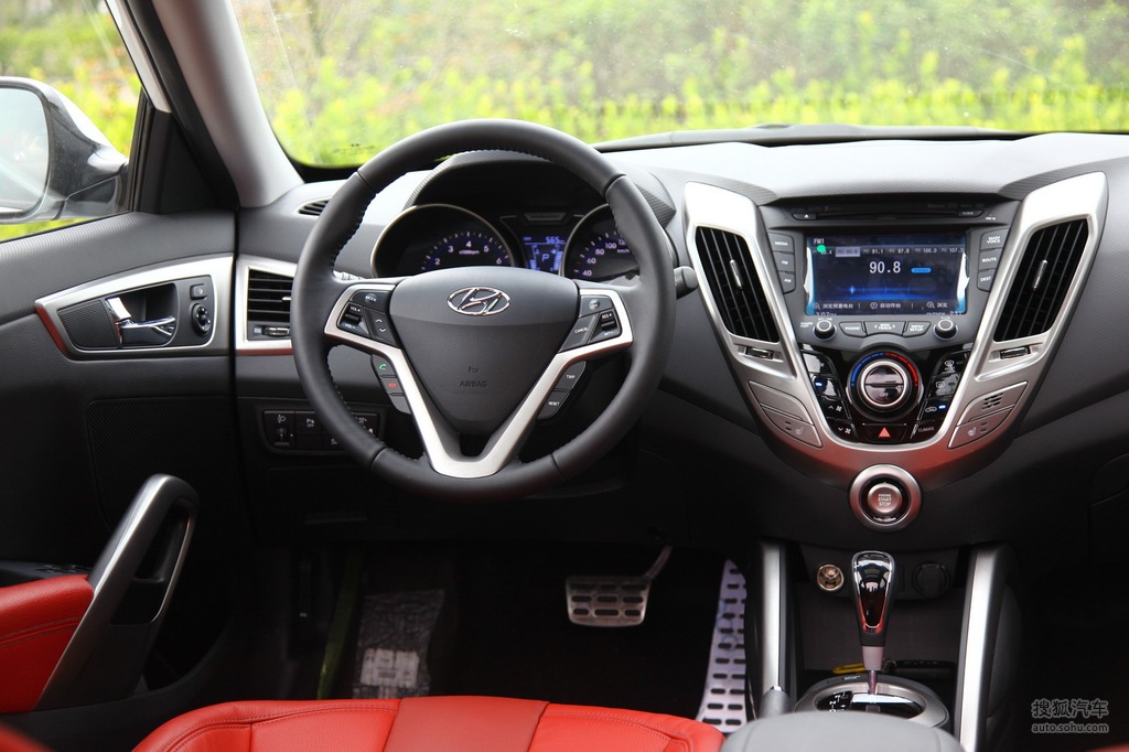 【 现代veloster飞思高清图片】_内饰_搜狐汽车网