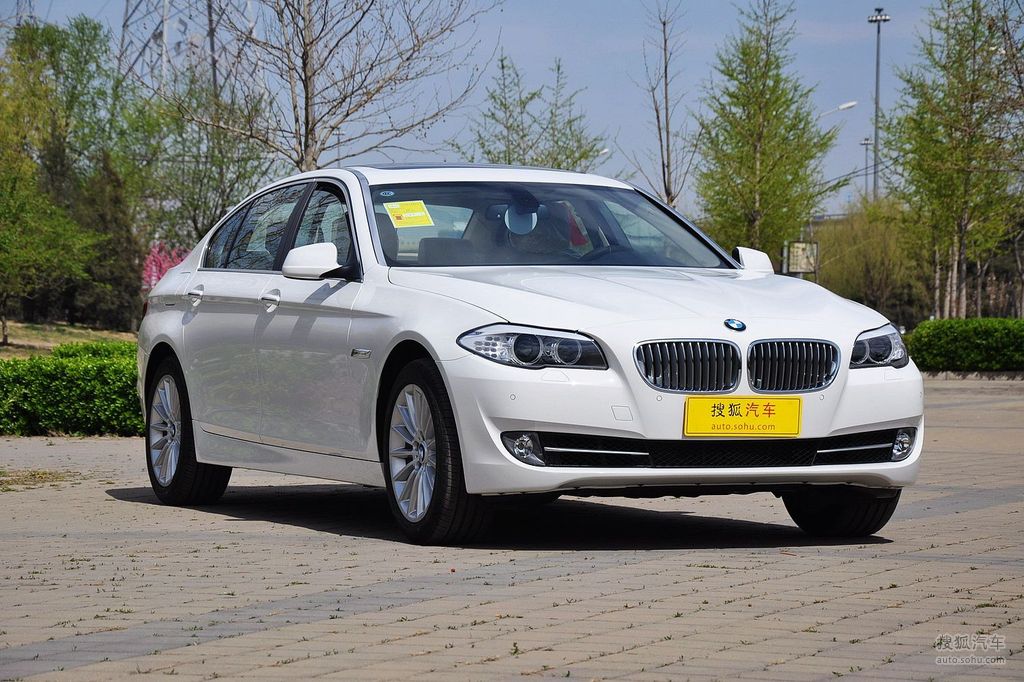 【 宝马5系高清图片】_2012款 535li 领先型_雪山白_外观_搜狐汽车网