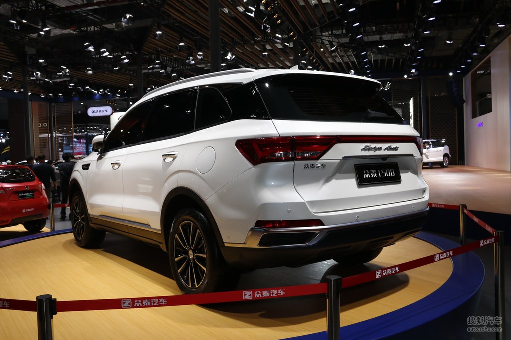 众泰t500上海车展实拍