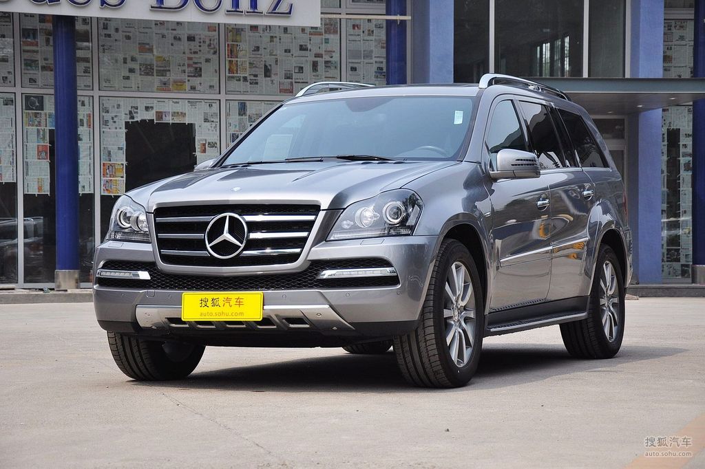 奔驰gl级高清图片】_2011款 gl 450 尊贵型 grand edition_钯银_外观