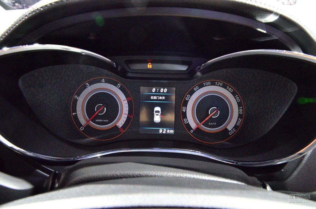 猎豹cs9上海车展实拍 - 仪表板 提示:支持键盘翻页 ←左右