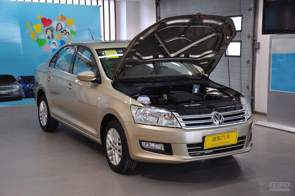2013款大众全新桑塔纳到店实拍