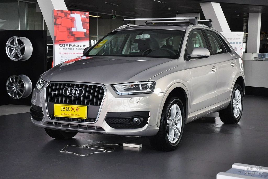 【 奥迪q3高清图片】_2013款 35 tfsi 全时四驱舒适型_水晶银_外观
