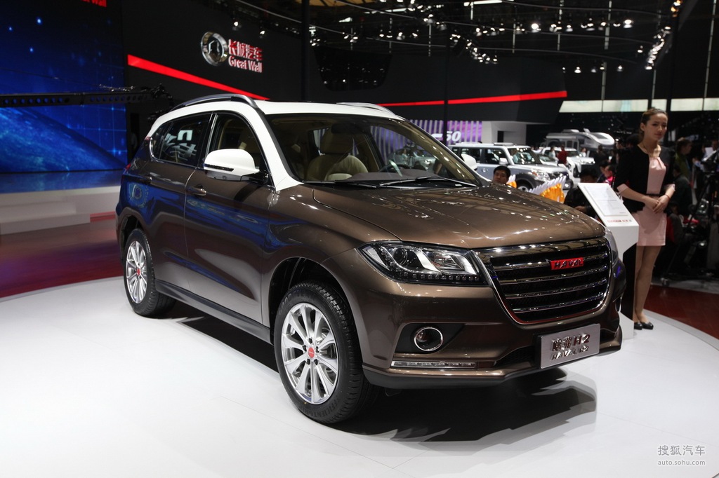 哈弗h2上海车展实拍