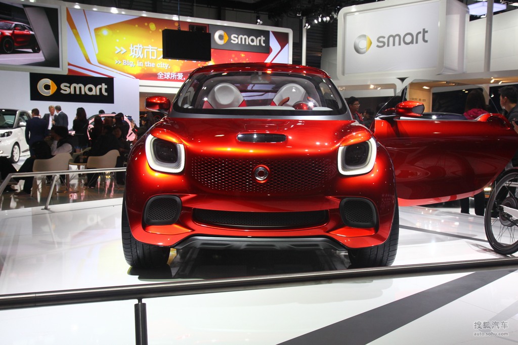 smart forstars概念车上海车展实拍 提示:支持键盘翻页 ←左右